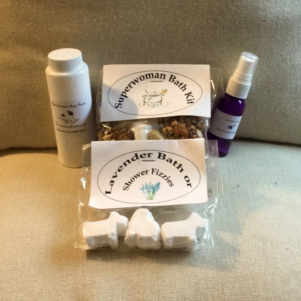 Lavender Spa Kit from Meadowcrafts of Cape Cod